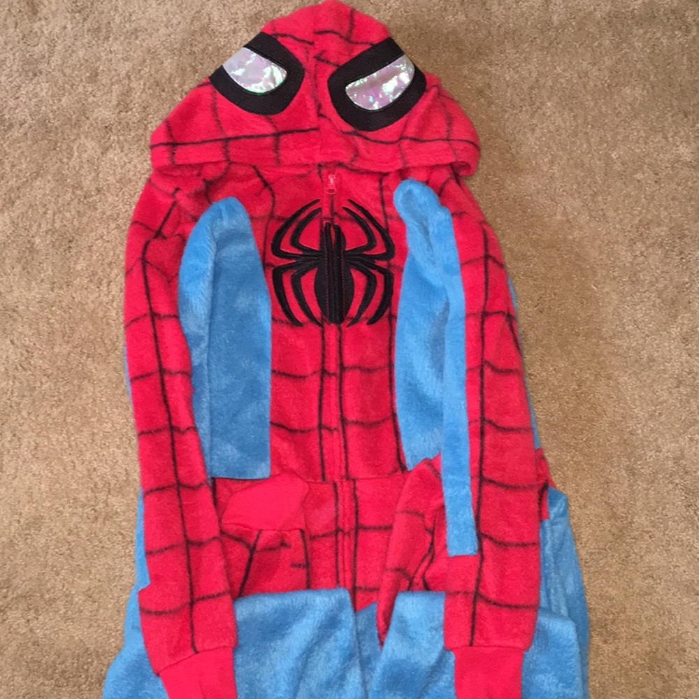 Spider man onesie